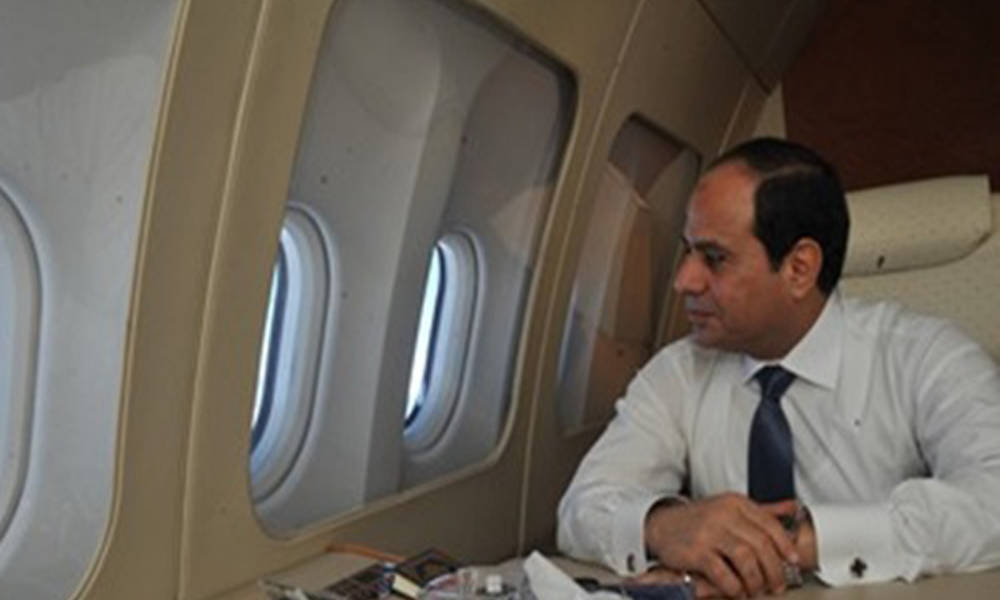 مخطط قطري لإسقاط طائرة "السيسي" خلال زيارته لبريطانيا