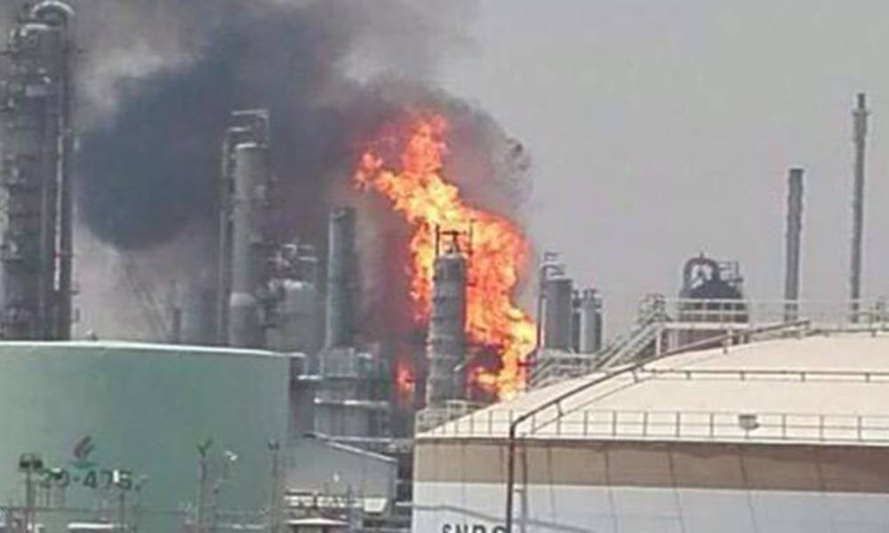 انفجار كبير داخل مصفاة نفطية في الكويت