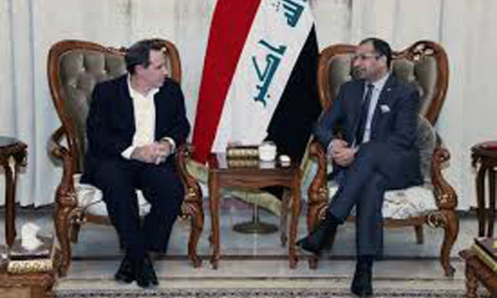 الجبوري والسفير الامريكي يؤكدان اهمية التنسيق المشترك بين القوات العراقية والتحالف الدولي لحسم معركة الانبار
