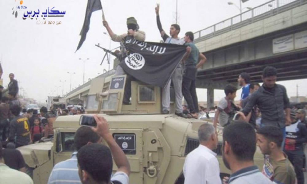 داعش يجبر الاهالي على تزيين الشوارع والاحتفال بذكرى الاولى لسيطرته عى الموصل
