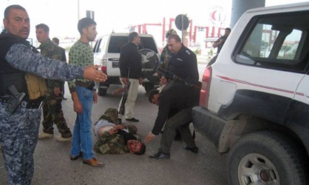 مقتل ثلاثة انتحاريين يرتدون احزمة ناسفة شمالي بغداد