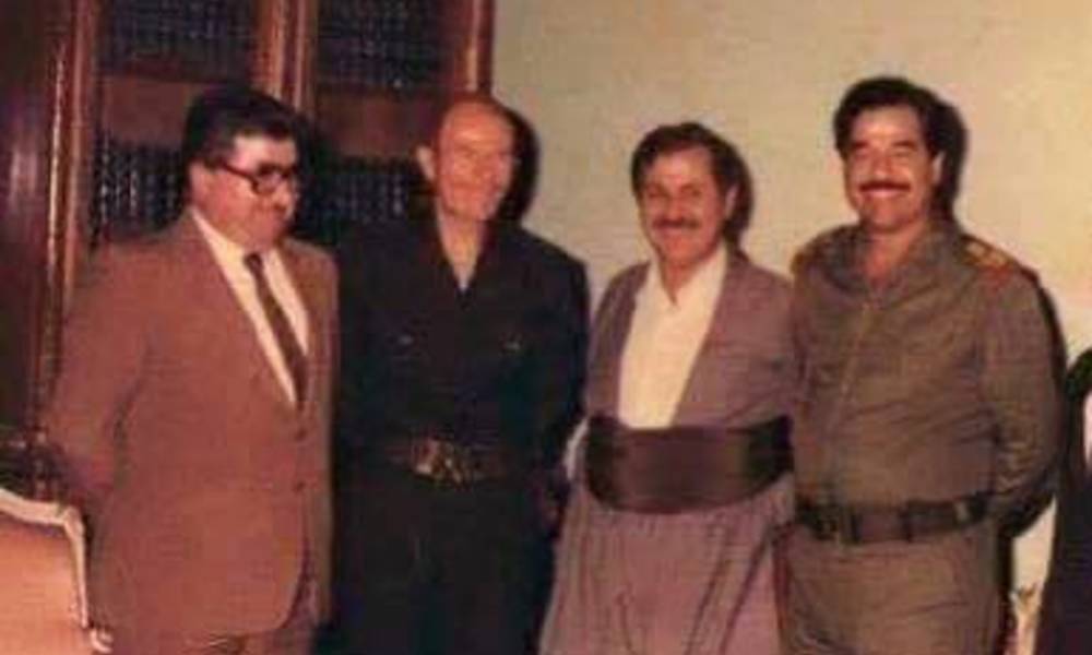 صورة نادرة لثلاث روؤساء حكمو العراق