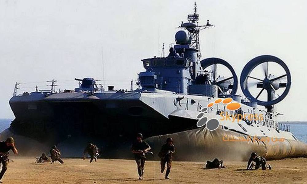 تصميم سفينة ذات وسادة هوائية في روسيا