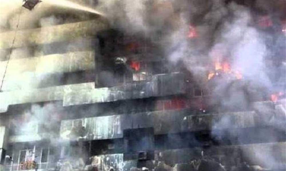 حريق يلتهم قسم العقود في هيئة الاثار وسط بغداد