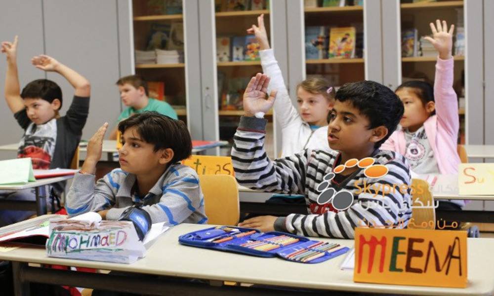 ألمانيا تفتح أكثر من 8000 صف مدرسي لأطفال اللاجئين