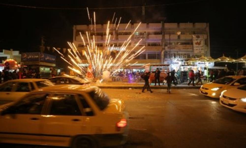 إجراءات أمنية مشددة في شوارع العاصمة بغداد بمناسبة احتفالات رأس السنة