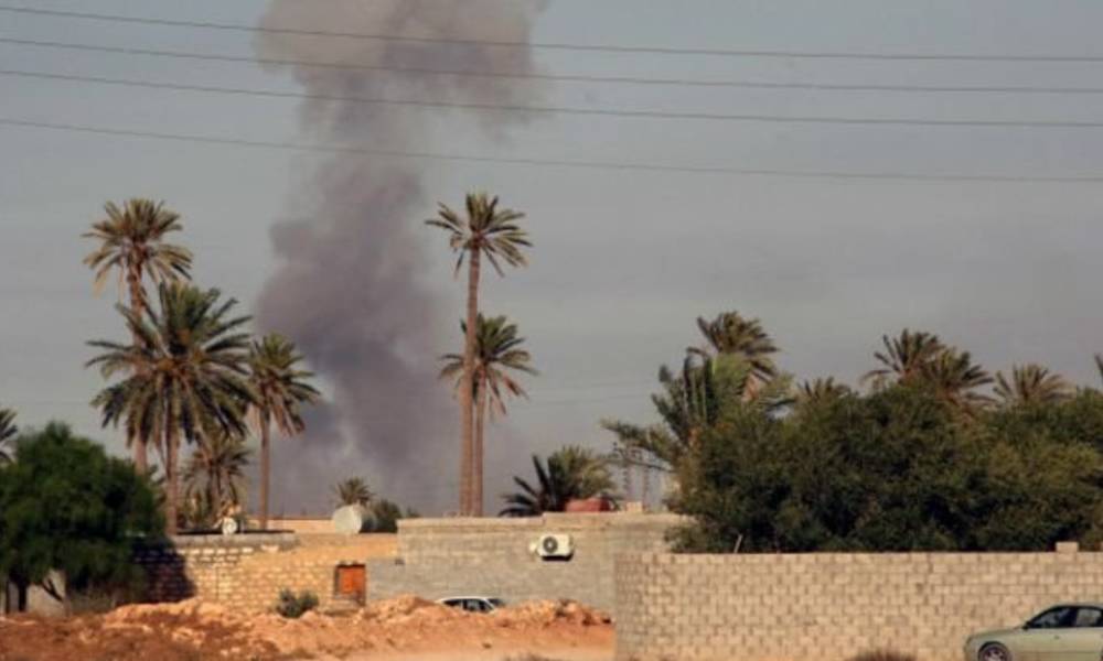 "مقتل عشرات" في انفجار شاحنة مفخخة استهدف مركز تدريب غربي ليبيا