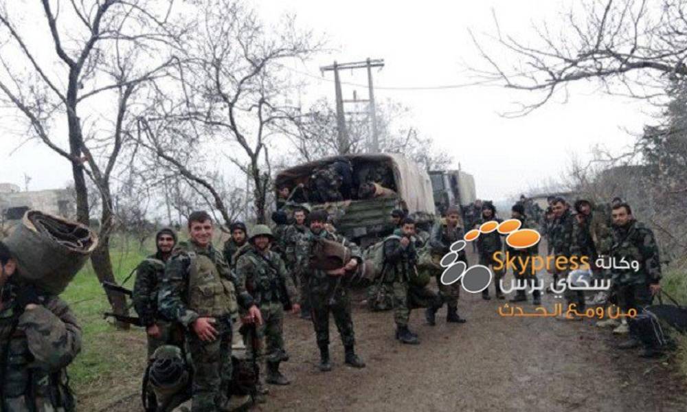 الجيش السوري يدخل بلدة سلمى في ريف اللاذقية