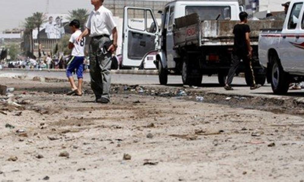 شهيدان وثمانية جرحى بتفجير جنوبي شرق بغداد