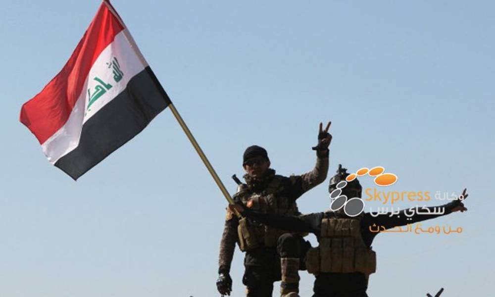القوات الامنية تحرر قرية الشيحة وترفع العلم العراقي فيها