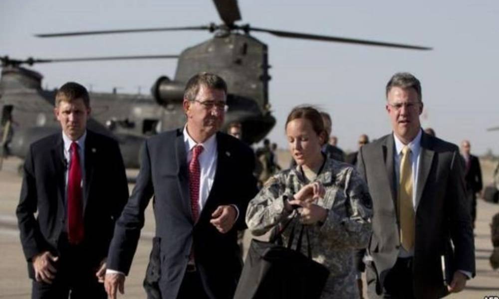 وزير الدفاع الامريكي يصل الى بغداد