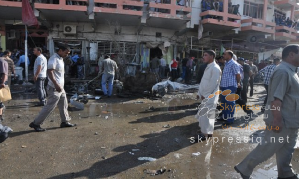 استشهاد وإصابة عشرة أشخاص بتفجير جنوبي بغداد