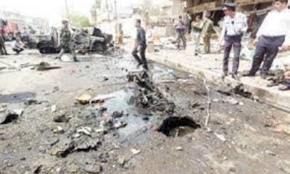 استشهاد وإصابة 11 شخصاً بتفجير شمالي بغداد