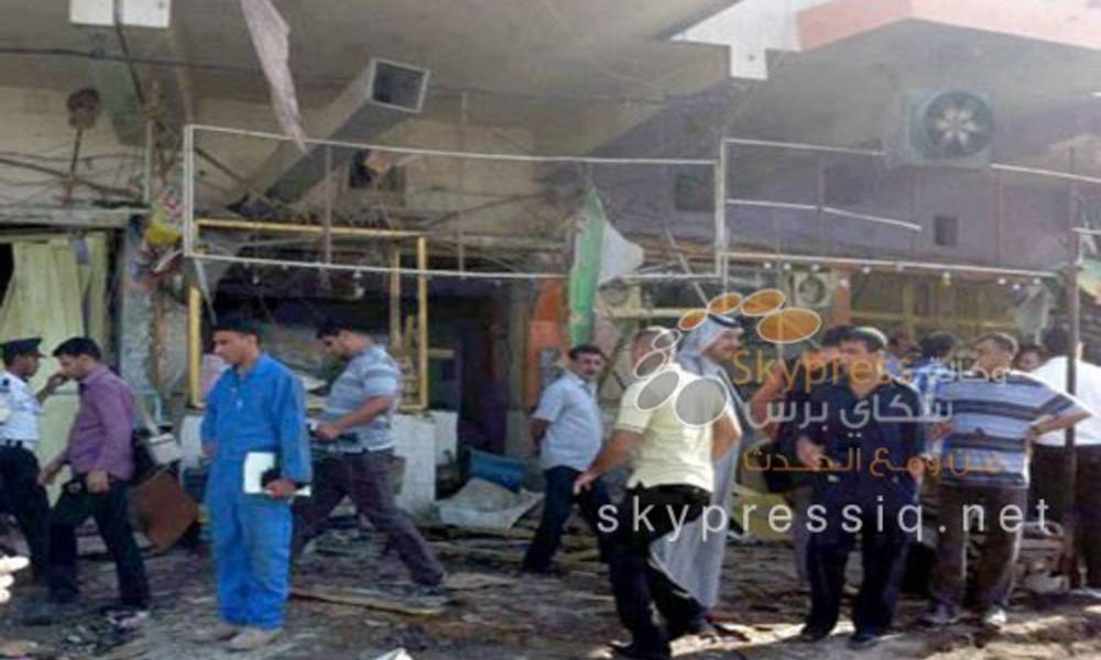 استشهاد وإصابة 13 شخصاً بتفجير شمالي بغداد