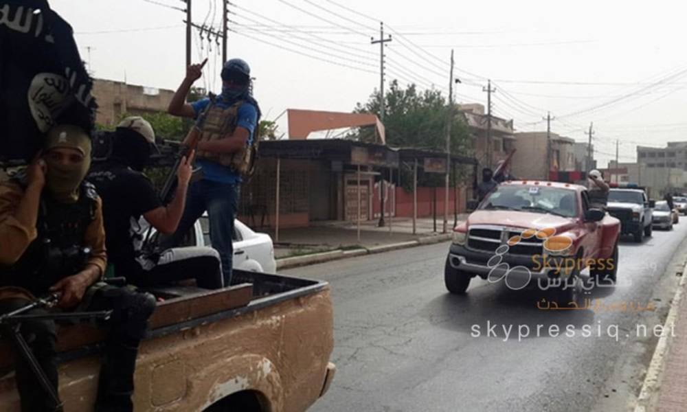 داعش يوزع أقراص الدم في شوارع الموصل