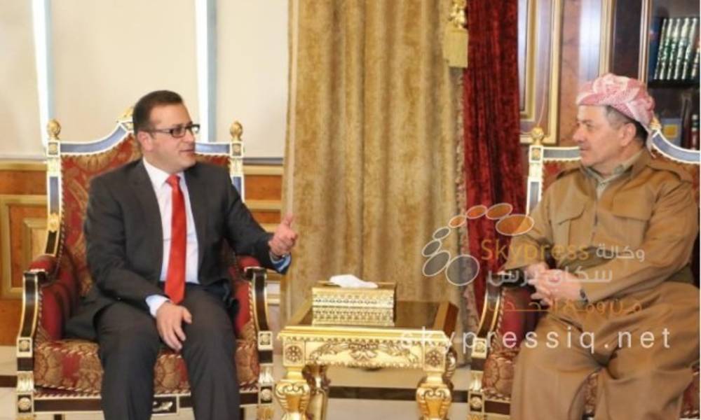 وزير التعليم يبحث مع البارزاني الاستعدادات لمعركة الموصل