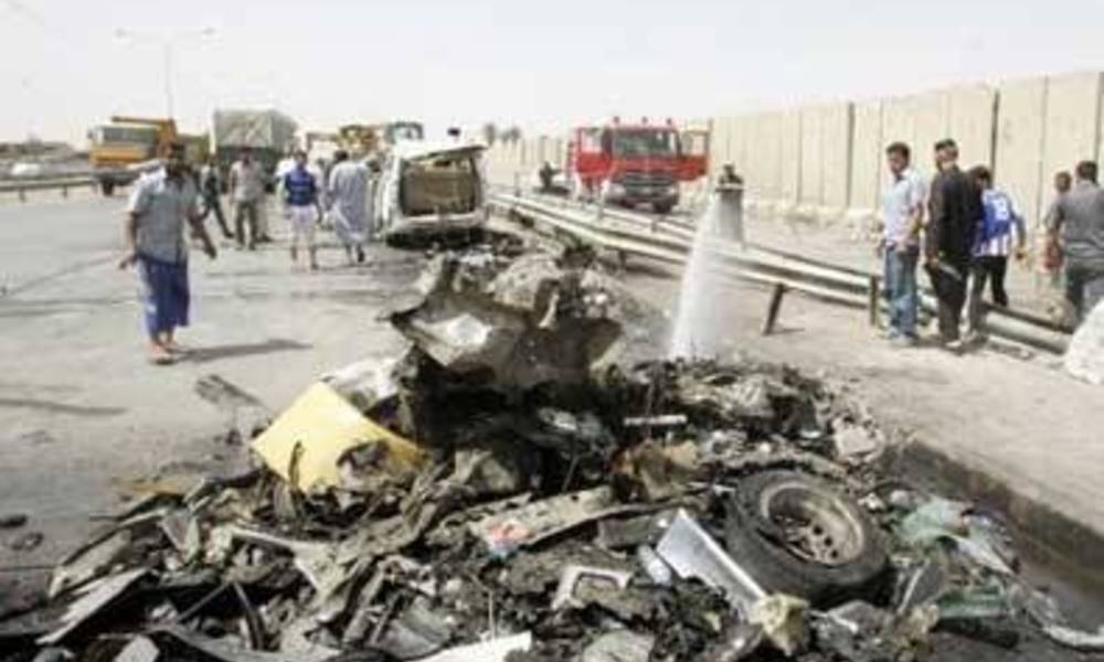 خمسة جرحى بتفجير في الشعلة شمالي بغداد