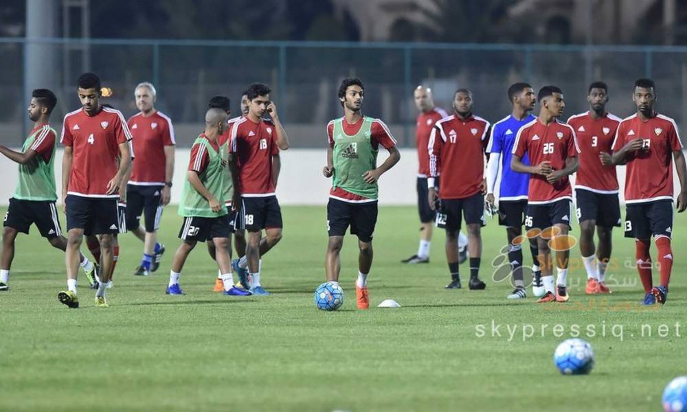 الإمارات تستعد لمواجهة العراق في كأس آسيا للشباب