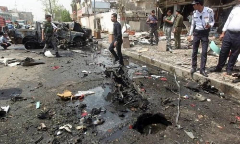 شهداء وجرحى بتفجير باص شرقي بغداد