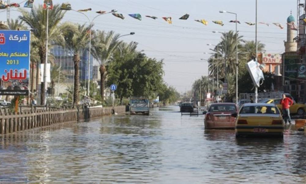 بالصورة.. كمية الامطار الساقطة على بغداد و بعض المحافظات خلال 24 ساعة