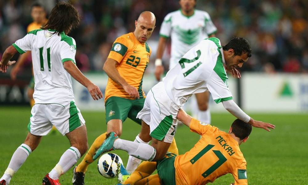 العراق يتعادل أمام أستراليا في تصفيات كأس العالم