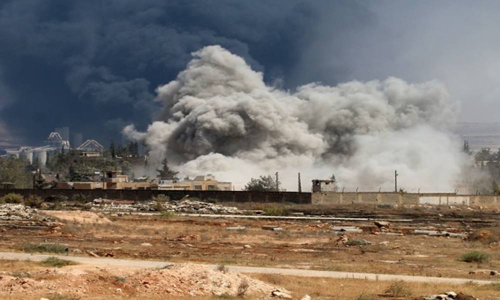 أكثر من 40 ضربة جوية على ريف إدلب شمال سوريا