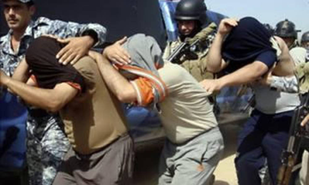 اعتقال 12 انتحارياً في تكريت تسللوا من الموصل