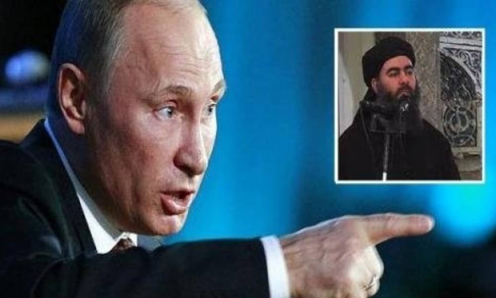 مخاوف من مفاجأة يحضرها "بوتين" بعد ان اصبح البغدادي بقبضة الاستخبارات الروسية