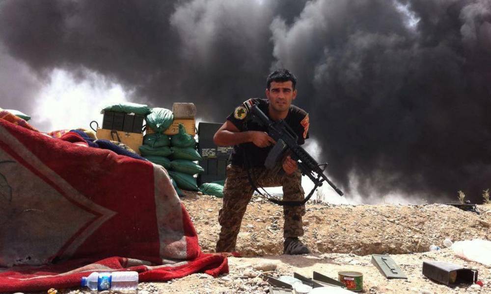 القوات الامنية تصد هجوم لداعش بمنطقة عكاشات في الرطبة