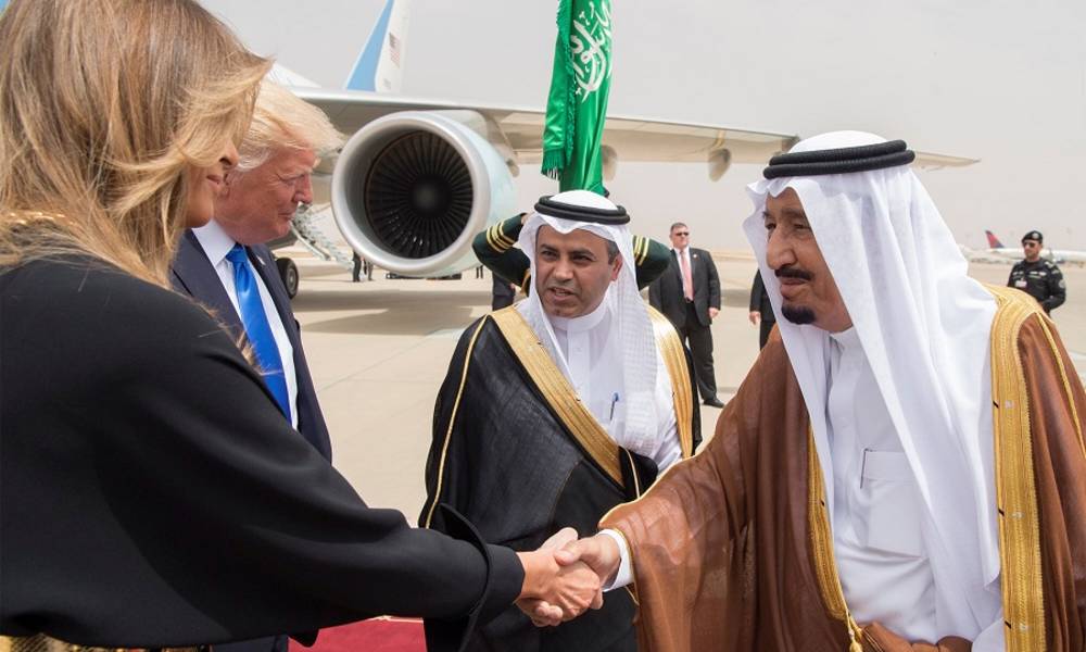 ماذا قال ترامب عن زيارته للسعودية؟