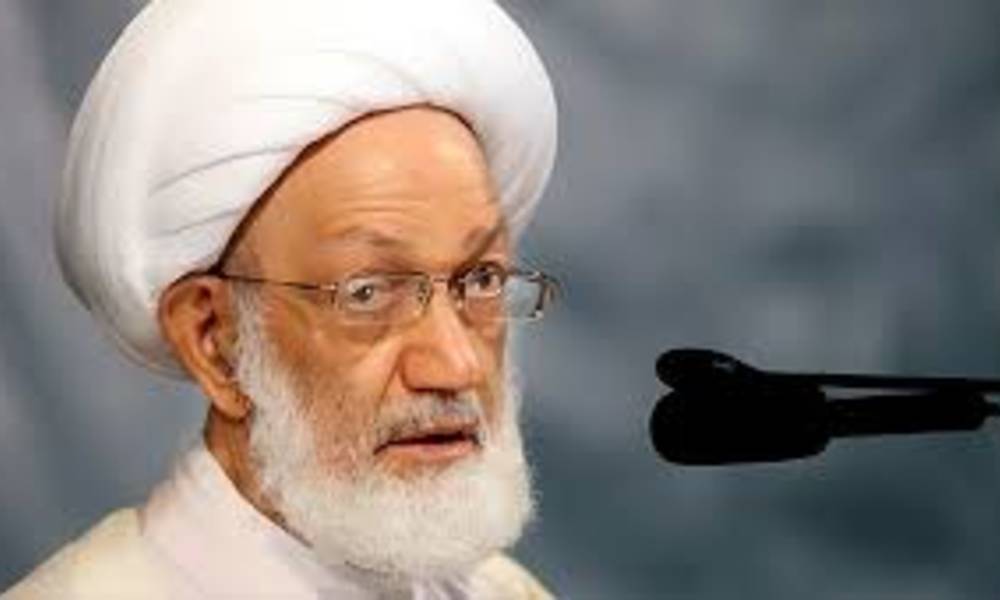 انباء عن رفض العبادي طلباً رسمياً من البحرين بإبعاد الشيخ قاسم إلى النجف