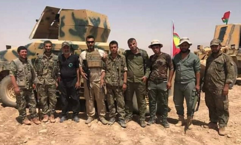 الحشد الشعبي والإيزيديات يقتحمون معاقل "داعش" على حدود سوريا
