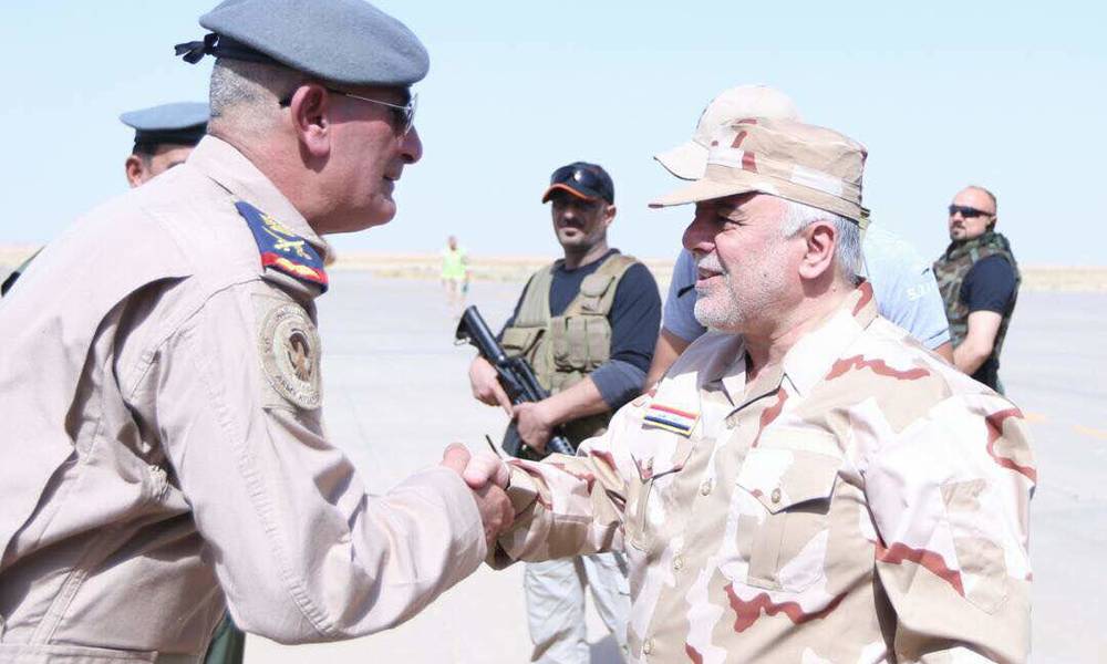 العبادي يصل الى الموصل لتفقد العمليات العسكرية