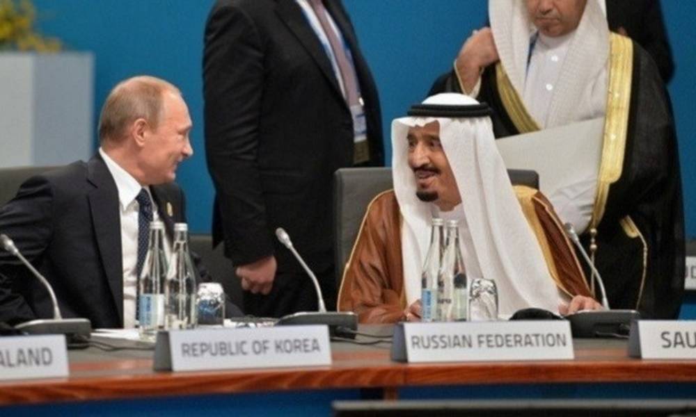 بوتين يهاتف ملك السعودية لحل الازمة الخليجية