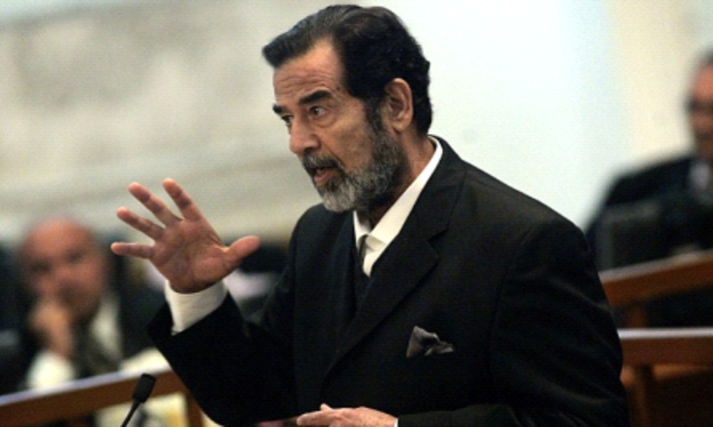 صحيفة اسبانية تؤكد صحة تكهنات "صدام حسين" بشأن استعمار امريكا للعراق