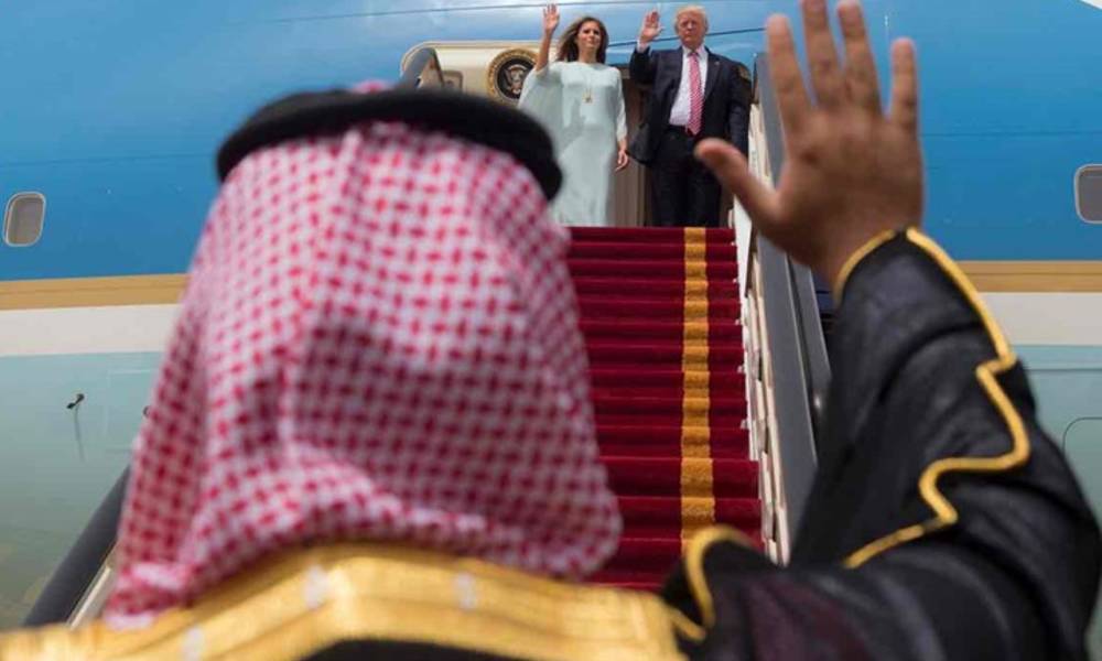 ترامب: اشترطت على السعودية الدفع لزيارة الرياض