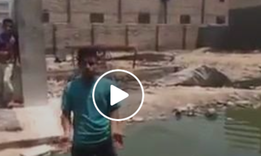 بالفيديو.. مناطق بغداد تغرق بمياه المجاري والاهالي يناشدون