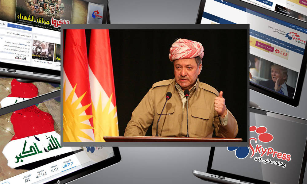 بارزاني يصرح بشأن الأنباء المتضاربة عن تأجيل استفتاء كردستان