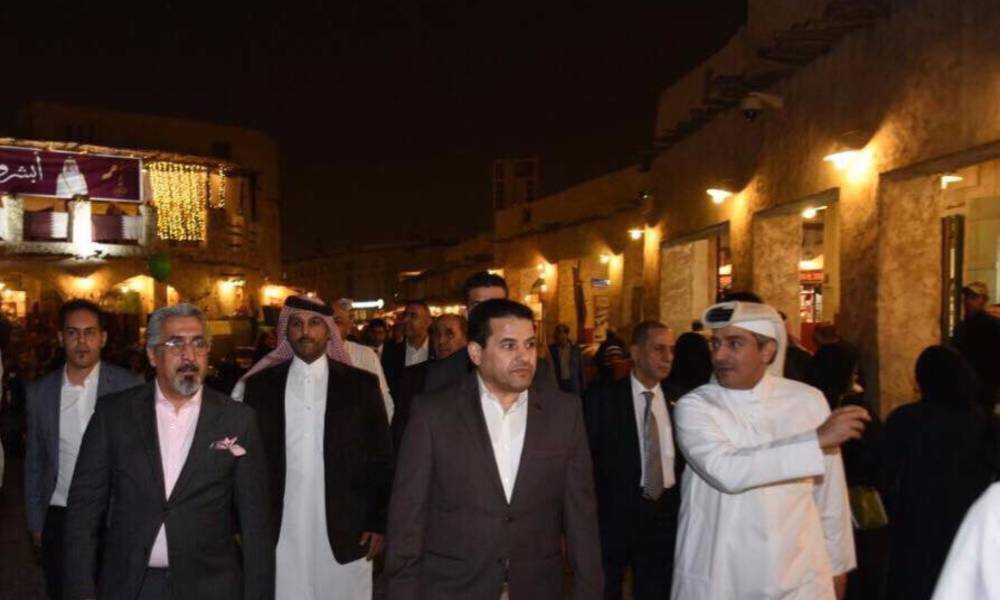 الاعرجي  من قطر يدعو الى تشكيل منظومة امنية عربية واسلامية لمكافحة الارهاب