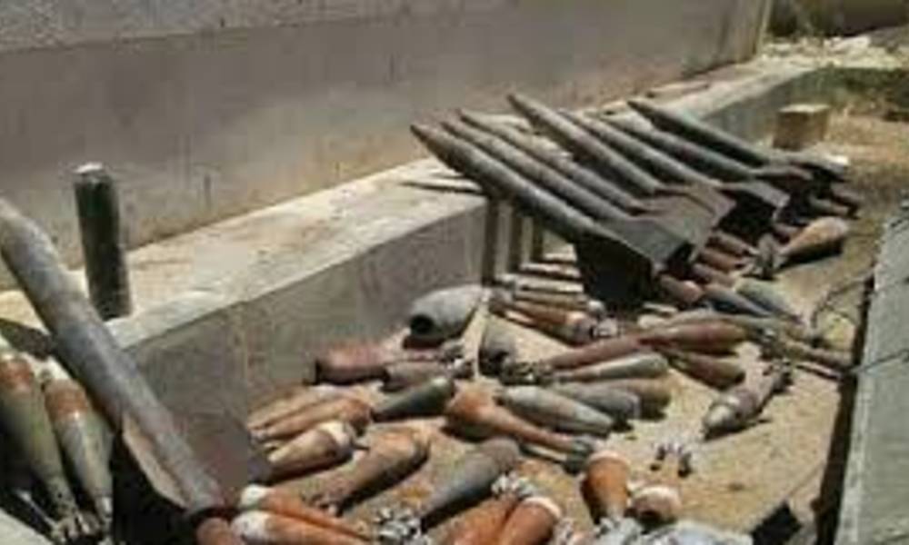 العثور على مخبأ اسلحة جنوبي بغداد