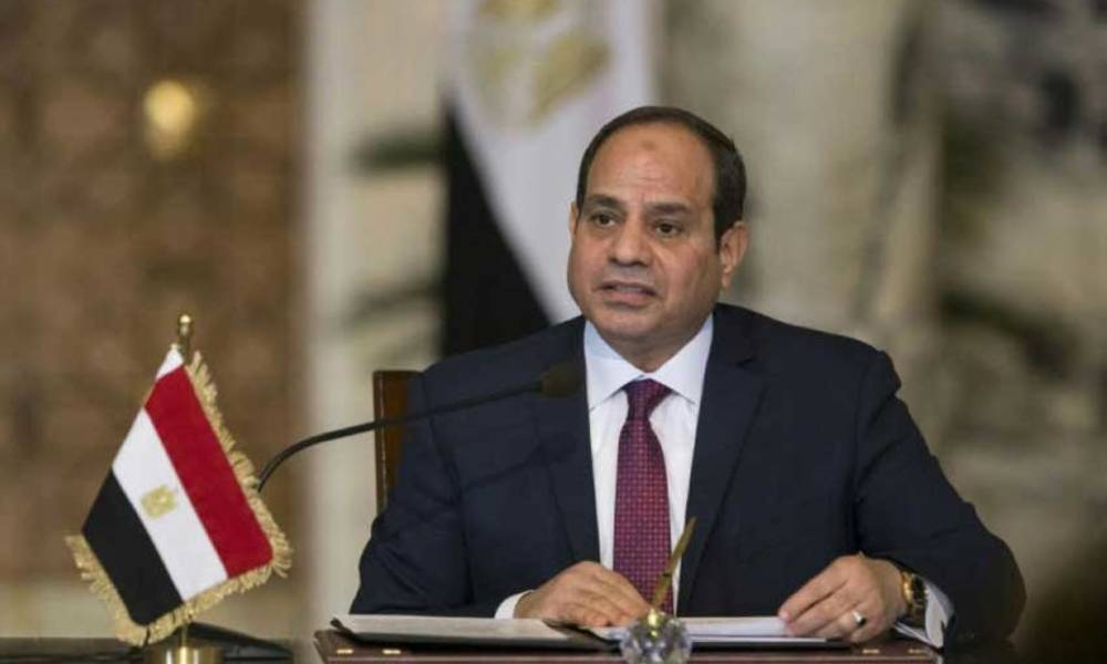 الرئيس المصري يعلن ترشحه لولاية ثانية