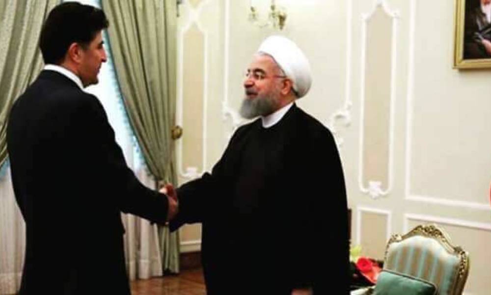 روحاني يؤكد لبارزاني دعم إيران للعراق الموحد
