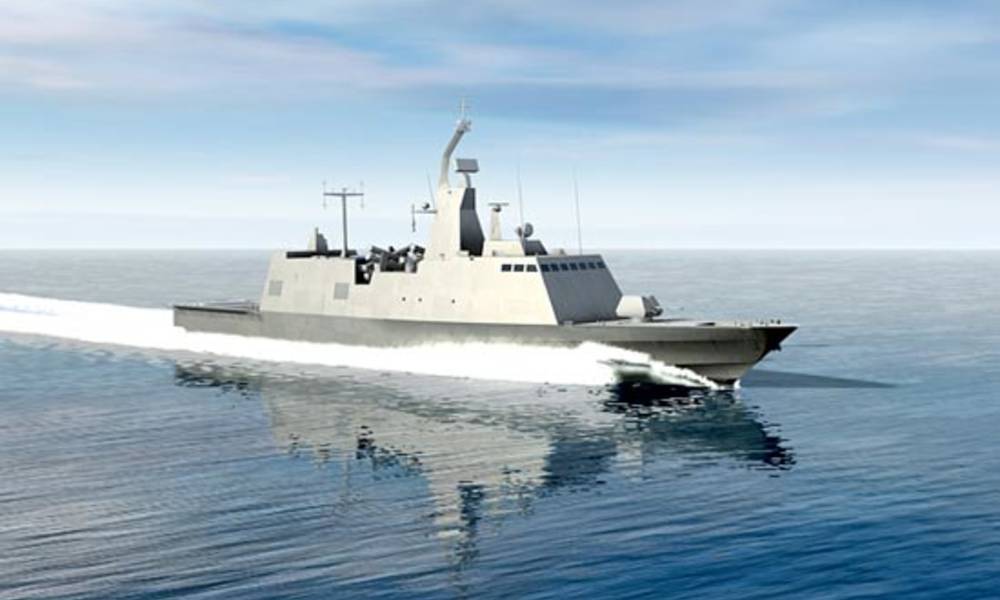 تصنيع اكبر سفن سلاح البحرية لإسرائيل