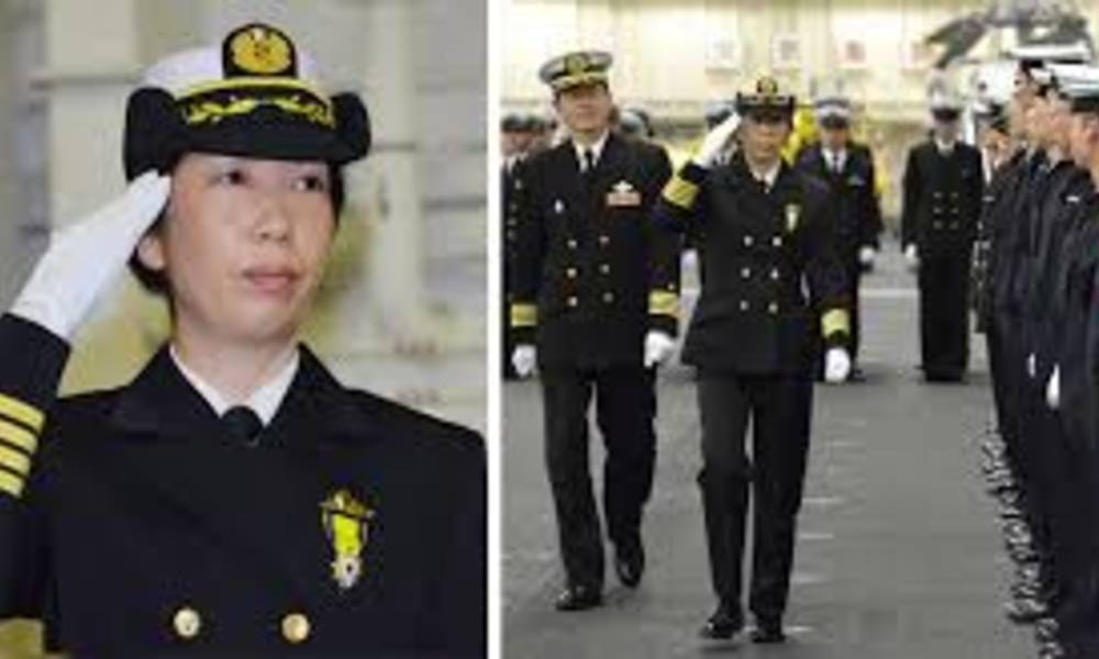 مع تراجع العسكريين الذكور .. امرأة تتولى قيادة مجموعة سفن حربية يابانية