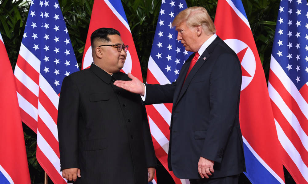 شاهد.. بعض الصور اللطيفة من لقاء ترامب برئيس كوريا الشمالية