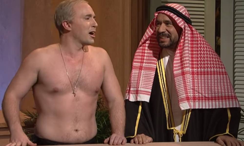 بالفيديو.. برنامج كوميدي أمريكي يسخر من ابن سلمان وبوتين
