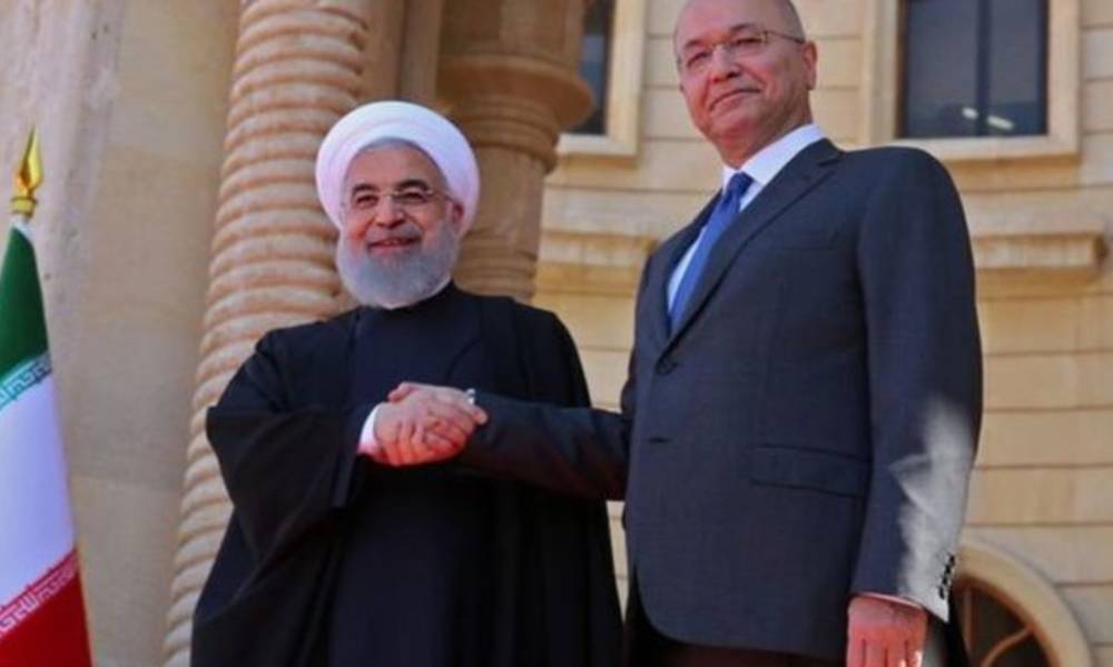 روحاني يؤكد ان لاقوة في العالم تستطيع التفريق بين ايران والعراق