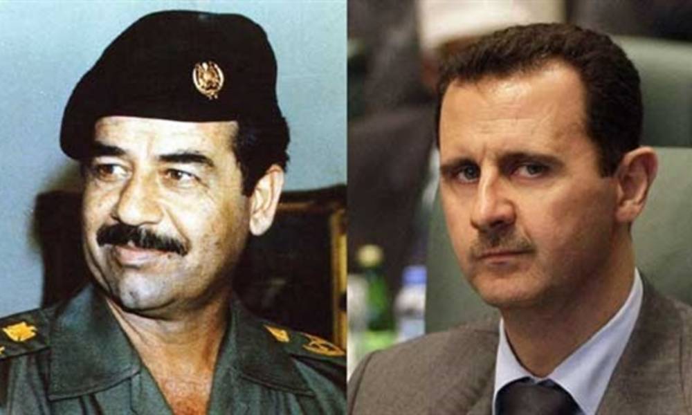 بالفيديو .. حتى لو استقال "صدام حسين" من منصبه .. فإن امريكا كانت ستحتل العراق وتتركه "ينهب" ! والأسد لا يمكن أن يستقيل بفعل أوامر أمريكية !