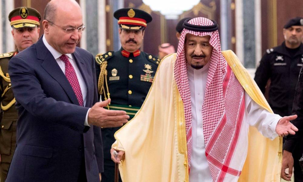 ملك السعودية يهنيء برهم صالح بذكرى يوم الجمهورية العراقية