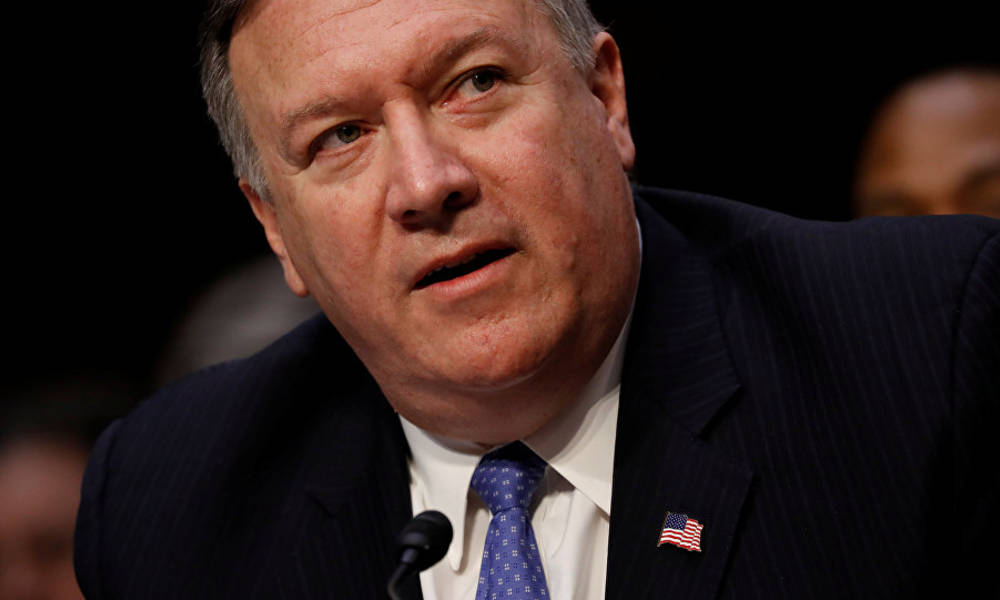 Pompeo is trying to make a "withdrawal" from a Baghdad embassy in Baghdad .. always